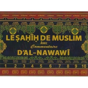 Le Sahih de Muslim avec commentaires d'AL-NAWAWI