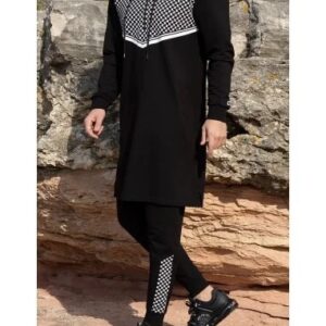 Alternative view of Ensemble QC Quds Noir/Blanc Qaba'il