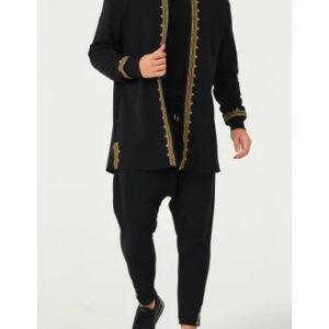 Alternative view of Veste Etniz avec son Sarouel, Ensemble Noir Menara Qaba'il