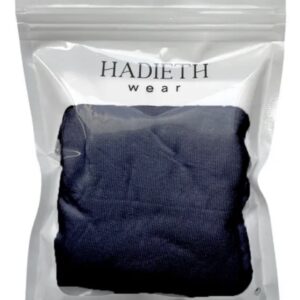 Alternative view of Bonnet Cotton/ Onderkapje katoen stretch Zwart