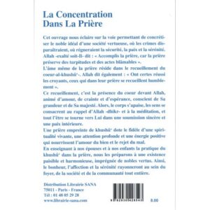 Alternative view of La concentration dans la prière