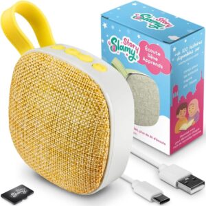 SlamyStory - Conteuse audio éducative islamique pour enfants - Jaune